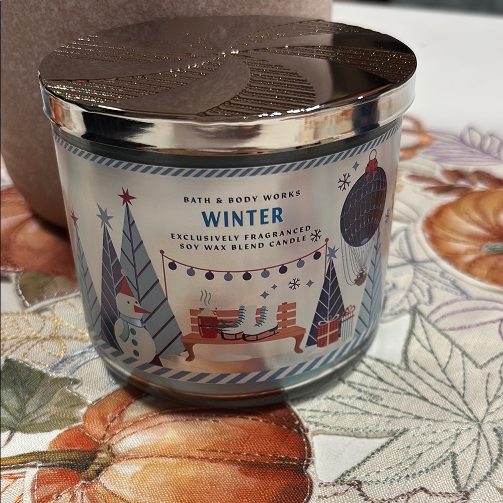Bath & Body Works Winter Three Wick Candle